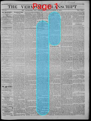 Page thumbnail for The Vermont Transcript