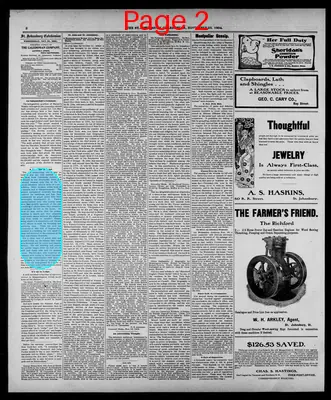 Page thumbnail for St. Johnsbury Caledonian