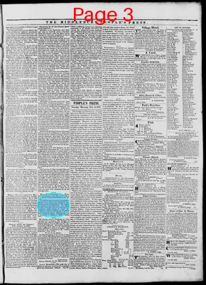 Page thumbnail for The Middlebury People's Press