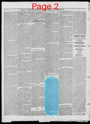 Page thumbnail for The Middlebury People's Press