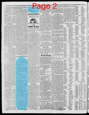 Page thumbnail for The Middlebury People's Press