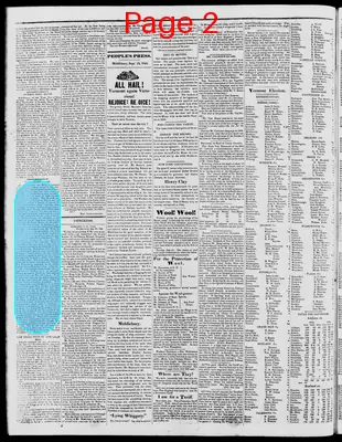 Page thumbnail for The Middlebury People's Press