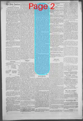 Page thumbnail for The Daily Manchester American