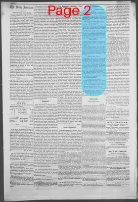 Page thumbnail for The Daily Manchester American