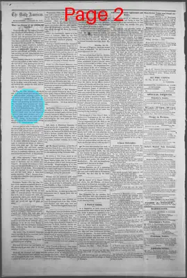 Page thumbnail for The Daily Manchester American