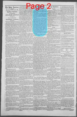 Page thumbnail for The Daily Manchester American