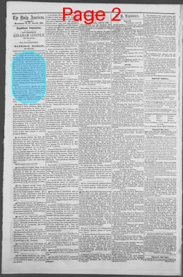 Page thumbnail for The Daily Manchester American
