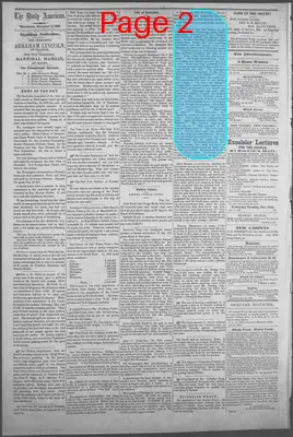 Page thumbnail for The Daily Manchester American