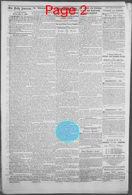 Page thumbnail for The Daily Manchester American