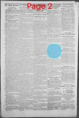 Page thumbnail for The Daily Manchester American