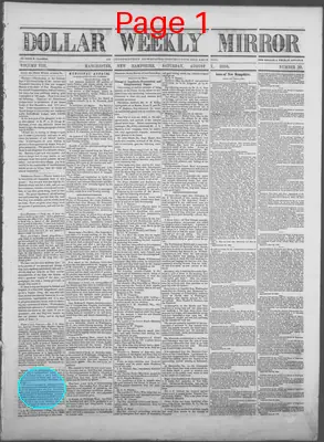 Page thumbnail for Dollar Weekly Mirror