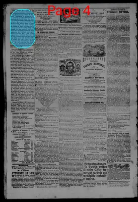 Page thumbnail for The Jasper Weekly Courier