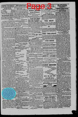 Page thumbnail for The Jasper Weekly Courier
