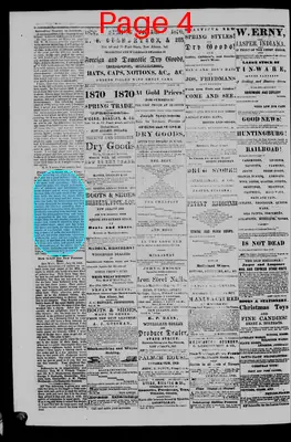 Page thumbnail for The Jasper Weekly Courier
