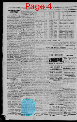 Page thumbnail for The Jasper Weekly Courier