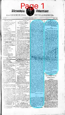 Page thumbnail for Alexandria Advertiser And Commercial Intelligencer