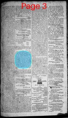 Page thumbnail for Alexandria Daily Gazette, Commercial & Political