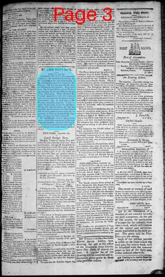 Page thumbnail for Alexandria Daily Gazette, Commercial & Political