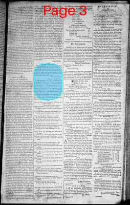 Page thumbnail for Alexandria Daily Gazette, Commercial & Political