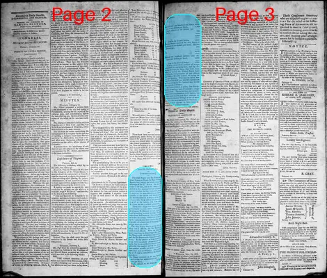 Page thumbnail for Alexandria Daily Gazette, Commercial & Political
