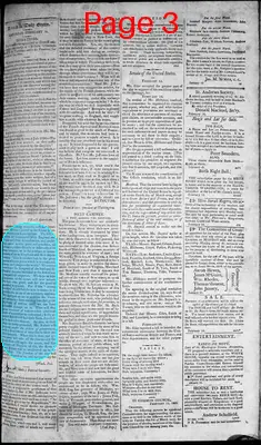Page thumbnail for Alexandria Daily Gazette, Commercial & Political