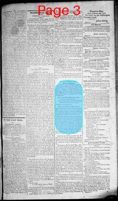 Page thumbnail for Alexandria Daily Gazette, Commercial & Political