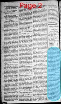 Page thumbnail for Alexandria Daily Gazette, Commercial & Political
