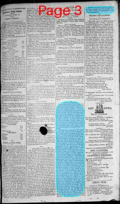 Page thumbnail for Alexandria Daily Gazette, Commercial & Political