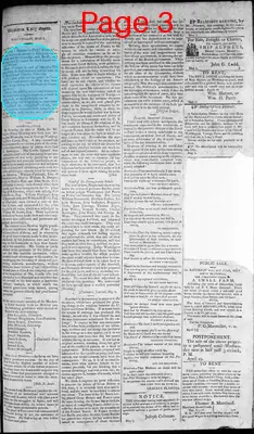 Page thumbnail for Alexandria Daily Gazette, Commercial & Political