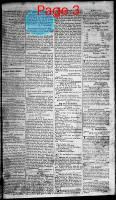 Page thumbnail for Alexandria Daily Gazette, Commercial & Political