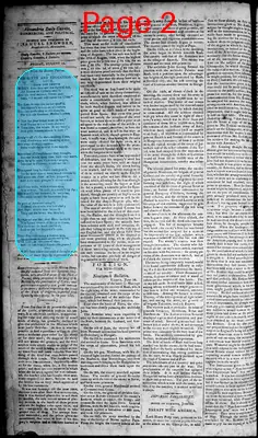 Page thumbnail for Alexandria Daily Gazette, Commercial & Political