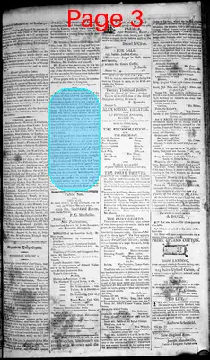 Page thumbnail for Alexandria Daily Gazette, Commercial & Political