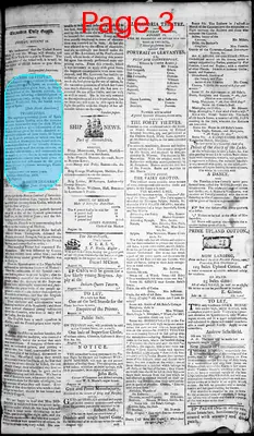 Page thumbnail for Alexandria Daily Gazette, Commercial & Political