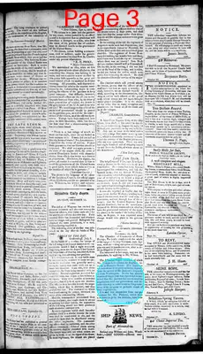 Page thumbnail for Alexandria Daily Gazette, Commercial & Political