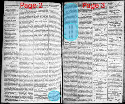 Page thumbnail for Alexandria Daily Gazette, Commercial & Political