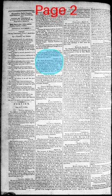 Page thumbnail for Alexandria Daily Gazette, Commercial & Political