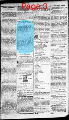 Page thumbnail for Alexandria Daily Gazette, Commercial & Political