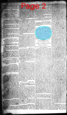 Page thumbnail for Alexandria Daily Gazette, Commercial & Political