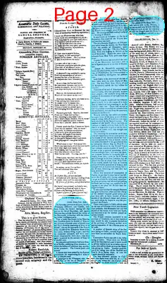 Page thumbnail for Alexandria Daily Gazette, Commercial & Political