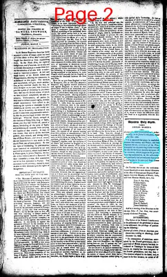 Page thumbnail for Alexandria Daily Gazette, Commercial & Political