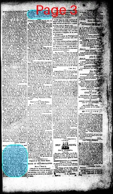 Page thumbnail for Alexandria Daily Gazette, Commercial & Political