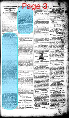 Page thumbnail for Alexandria Daily Gazette, Commercial & Political