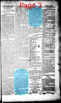 Page thumbnail for Alexandria Daily Gazette, Commercial & Political