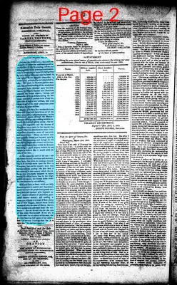 Page thumbnail for Alexandria Daily Gazette, Commercial & Political
