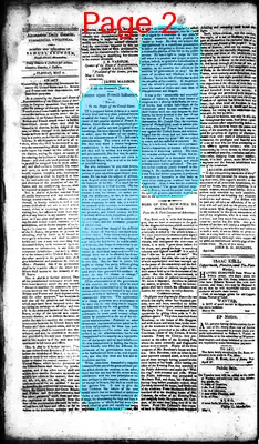 Page thumbnail for Alexandria Daily Gazette, Commercial & Political