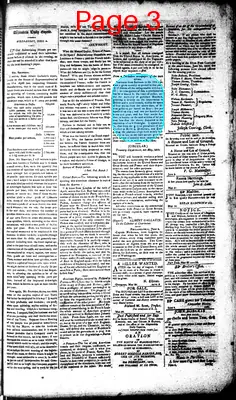 Page thumbnail for Alexandria Daily Gazette, Commercial & Political