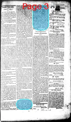 Page thumbnail for Alexandria Daily Gazette, Commercial & Political
