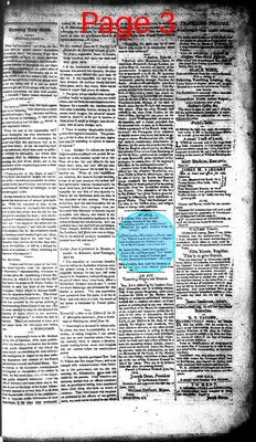 Page thumbnail for Alexandria Daily Gazette, Commercial & Political