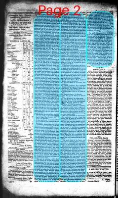 Page thumbnail for Alexandria Daily Gazette, Commercial & Political