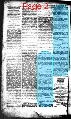 Page thumbnail for Alexandria Daily Gazette, Commercial & Political